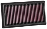 K&N 2017 Subaru BRZ H4-2.0L F/I Replacement Drop In Air Filter thumbnail 1