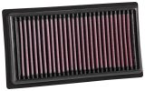 K&N 2017 Subaru BRZ H4-2.0L F/I Replacement Drop In Air Filter thumbnail 2
