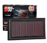 K&N 2017 Subaru BRZ H4-2.0L F/I Replacement Drop In Air Filter thumbnail 3