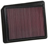 K&N 2017 Nissan Titan V8-5.6L F/I Drop In Replacement Air Filter thumbnail 1