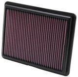 K&N 08 Honda Accord 3.5L V6 Drop In Air Filter thumbnail 5
