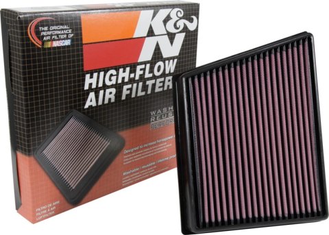 K&N 2015 Jaguar F-Pace V6-3.0L F/I Left Side Replacement Drop In Air Filter thumbnail 7