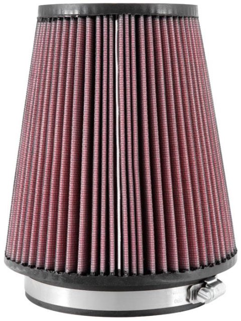 K&N Filter Universal Rubber Filter 5 inch Flange 6 1/2 inch Base 4 3/8 inch Top 7 inch Height thumbnail 2
