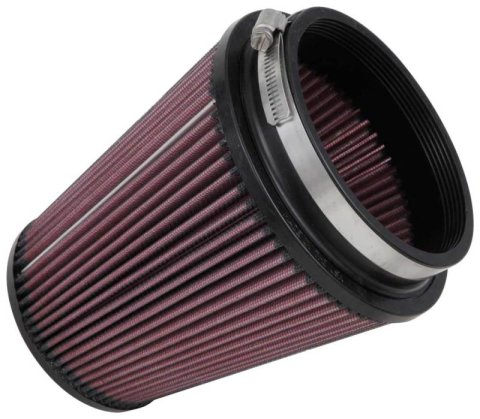 K&N Filter Universal Rubber Filter 5 inch Flange 6 1/2 inch Base 4 3/8 inch Top 7 inch Height thumbnail 6
