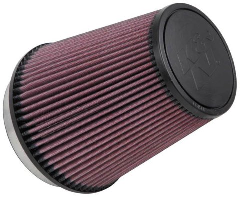 K&N Filter Universal Rubber Filter 5 inch Flange 6 1/2 inch Base 4 3/8 inch Top 7 inch Height thumbnail 7