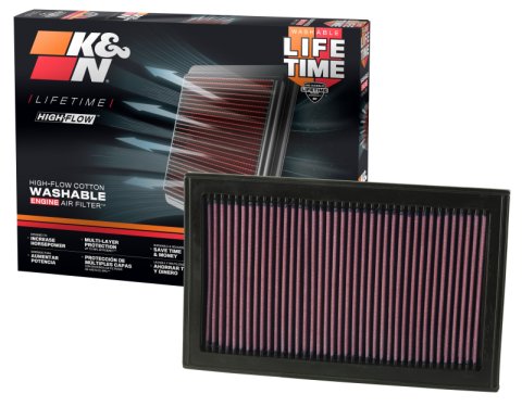 K&N 02-05 Ford Explorer/Mercury Mountaineer / 03-05 Lincoln Aviator Drop In Air Filter thumbnail 4