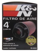K&N Universal Air Filter (4in. Flange / 6in. Base OD / 4-5/8in. Top OD / 6in. Height) thumbnail 3