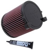 K&N 03 Audi A3 L4-1.6L Drop In Air Filter thumbnail 1