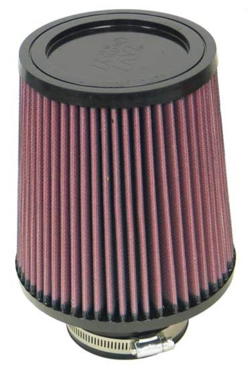 K&N Filter 3 inch Flange 6 inch Base 5 Top 6 1/2 inch Height thumbnail 2