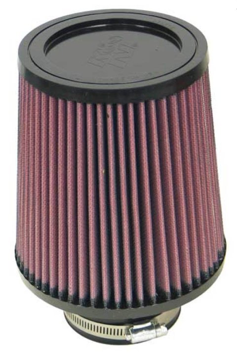 K&N Filter 3 inch Flange 6 inch Base 5 Top 6 1/2 inch Height thumbnail 3