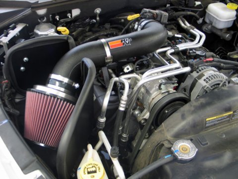 K&N 05-06 Dodge Dakota V8-4.7L Performance Intake Kit thumbnail 5