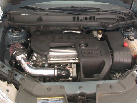 K&N 05-09 Chevy Cobalt 2.2L Silver Typhoon Short Ram Intake thumbnail 4
