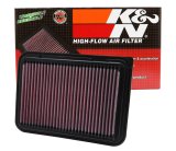 K&N 08-09 Scion xD / 07-10 Toyota Corolla Drop In Air Filter thumbnail 8