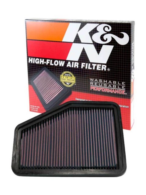 K&N 06 Lexus GS300 / 01-05 GS430 / 01-09 SC430 Drop In Air Filter thumbnail 4