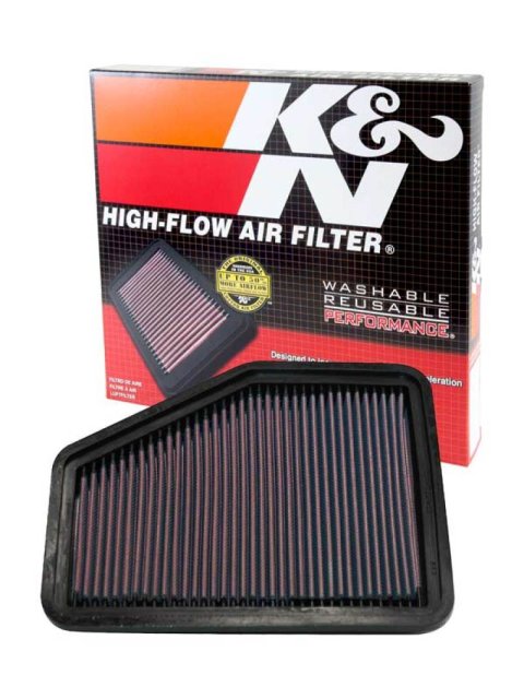 K&N 06 Lexus GS300 / 01-05 GS430 / 01-09 SC430 Drop In Air Filter thumbnail 5