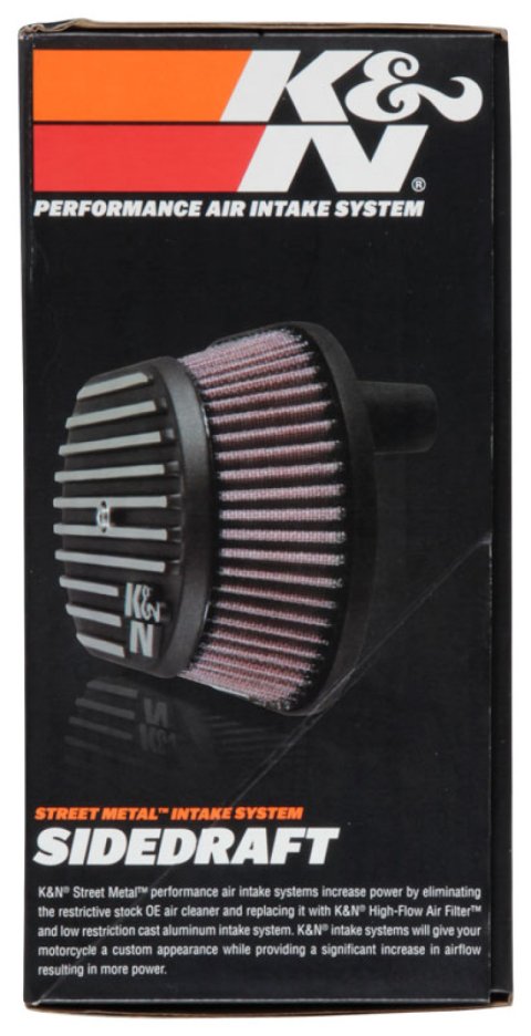 K&N Street Metal Intake System for 12-16 Harley-Davidson Road King 103cl Side Draft Touring thumbnail 6