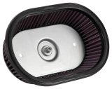 K&N Universal Custom Air Filter - Oval Shape 9.313in OD / 2.375 Height thumbnail 1