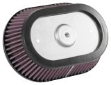 K&N Universal Custom Air Filter - Oval Shape 9.313in OD / 2.375 Height thumbnail 2