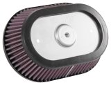 K&N Universal Custom Air Filter - Oval Shape 9.313in OD / 2.375 Height thumbnail 4