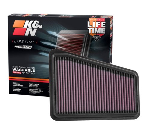 K&N 2018 Kia Stinger GT V6-3.3L Right Side Drop In Air Filter thumbnail 4