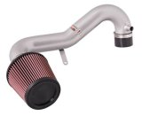 K&N 01-05 Honda Civic SR L4-1.7L Silver Typhoon Short Ram Intake thumbnail 3