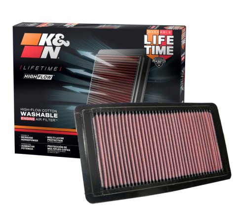 K&N 05-10 Honda Odyssey / 09-10 Pilot V6-3.5L Drop In Air Filter thumbnail 4