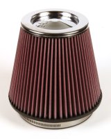 K&N Round Tapered Universal Air Filter 6in Flange ID x 7.5in Base OD x 5in Top OD x 6.5in Height thumbnail 4