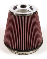 K&N Round Tapered Universal Air Filter 6in Flange ID x 7.5in Base OD x 5in Top OD x 6.5in Height thumbnail 8