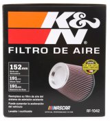 K&N Round Tapered Universal Air Filter 6in Flange ID x 7.5in Base OD x 5in Top OD x 6.5in Height thumbnail 9