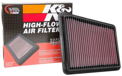 K&N 2018 Kia Stinger L4-2.0L F/I Replacement Drop In Air Filter thumbnail 5
