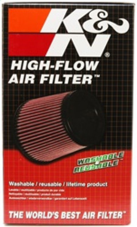 K&N Universal Chrome Filter 3 1/2 inch ID FLG / 6 inch Bottom / 4 1/2 inch CR / 9 inch Length thumbnail 9