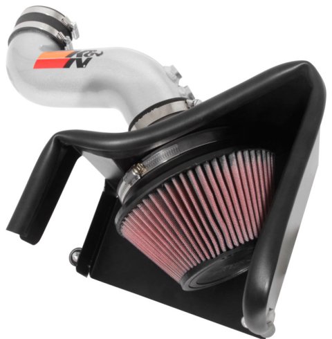 K&N 15-18 Hyundai Sonata L4-2.4L F/I Silver Typhoon Short Ram Intake thumbnail 1
