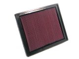 K&N 04-06 Saab 9-3 2.0L/2.3L/2.5L Drop In Air Filter thumbnail 1