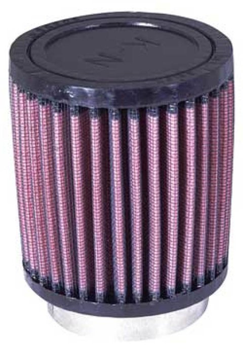 K&N Filter Universal Rubber Filter 2 1/4 inch Flange 3 1/2 inch OD 4 inch Height thumbnail 2