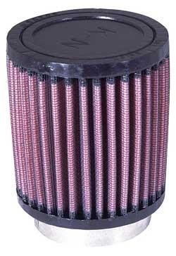 K&N Filter Universal Rubber Filter 2 1/4 inch Flange 3 1/2 inch OD 4 inch Height thumbnail 4