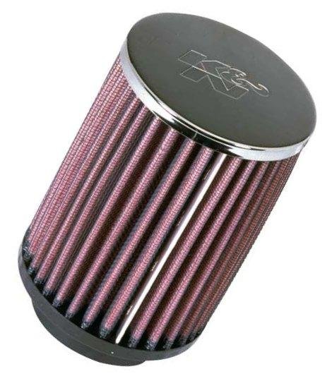K&N Filter Universal Rubber Filter 2 1/4 inch Flange 3 1/2 inch OD 4 inch Height thumbnail 6