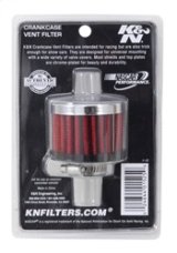 K&N 0.625 inch ID 2 inch OD 1.5 inch H Clamp On Crankcase Vent Filter thumbnail 8