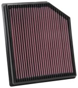 K&N 2018 Jeep Grand Cherokee V8-6.2L F/I Replacement Drop In Air Filter thumbnail 1