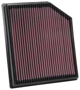 K&N 2018 Jeep Grand Cherokee V8-6.2L F/I Replacement Drop In Air Filter thumbnail 2