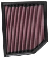 K&N 2018 Jeep Grand Cherokee V8-6.2L F/I Replacement Drop In Air Filter thumbnail 4