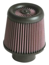 K&N Filter Universal X Stream Clamp-On 3 inch Flange 6 inch Base 5 inch Top 5 9/16 inch Height thumbnail 1