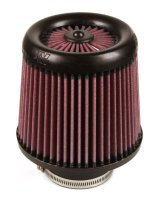 K&N Filter Universal X Stream Clamp-On 3 inch Flange 6 inch Base 5 inch Top 5 9/16 inch Height thumbnail 3