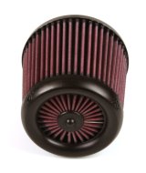 K&N Filter Universal X Stream Clamp-On 3 inch Flange 6 inch Base 5 inch Top 5 9/16 inch Height thumbnail 9
