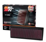 K&N 05-10 VW Jetta/Passat / 07-10 Tiguan / 09-10 GTi / 06-09 EOS Drop In Air Filter thumbnail 7