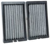 K&N 2018 Jeep Wrangler JL 2.0L/3.6L Cabin Air Filter - 2 Per Box thumbnail 1