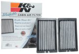 K&N 2018 Jeep Wrangler JL 2.0L/3.6L Cabin Air Filter - 2 Per Box thumbnail 6