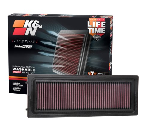 K&N 2016 Alfa Romeo Giulia L4-2.0L F/I Replacement Drop In Air Filter thumbnail 3