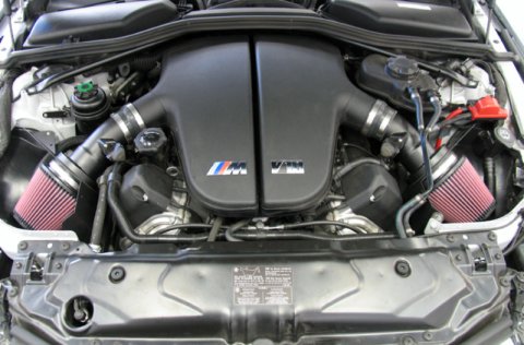 K&N 06-07 BMW M5 5.0L Flat Black Typhoon Short Ram Intake thumbnail 4