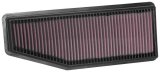 K&N 2019 Jeep Cherokee L4-2.0L F/I Turbo Replacement Drop In Air Filter thumbnail 1