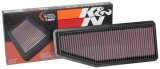 K&N 2019 Jeep Cherokee L4-2.0L F/I Turbo Replacement Drop In Air Filter thumbnail 3